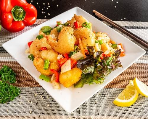 57. Spicy Calamari 辣 椒盐鱿鱼
